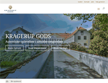 Tablet Screenshot of kragerup.dk